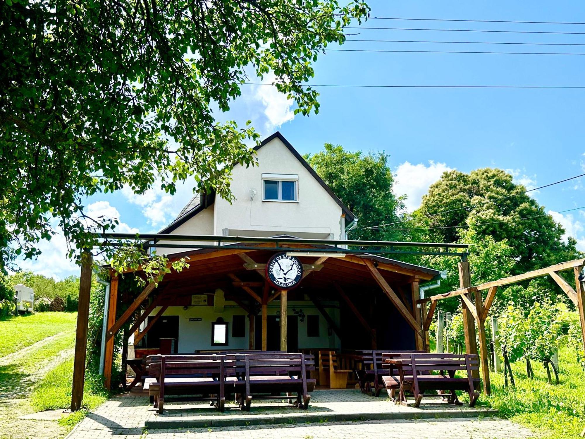 Szent Orbán Panzió Hotel Zalakaros Exterior foto